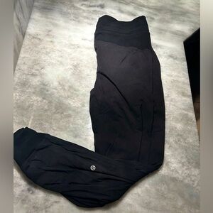lululemon studio pant, black size 8